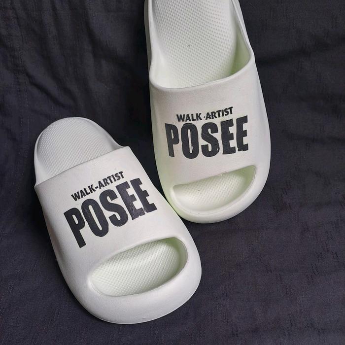 sandal posee pria wanita sendal posee terbaru sandal selop posee bahan tebal empuk nyaman di kaki Ka