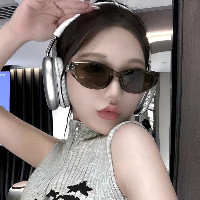 TERBARU Kacamata Gaya Korea GM ROCOCO Cat Eye SBG-0033 Sunglasses Lensa Anti UV-400 Eyewear + Hard C