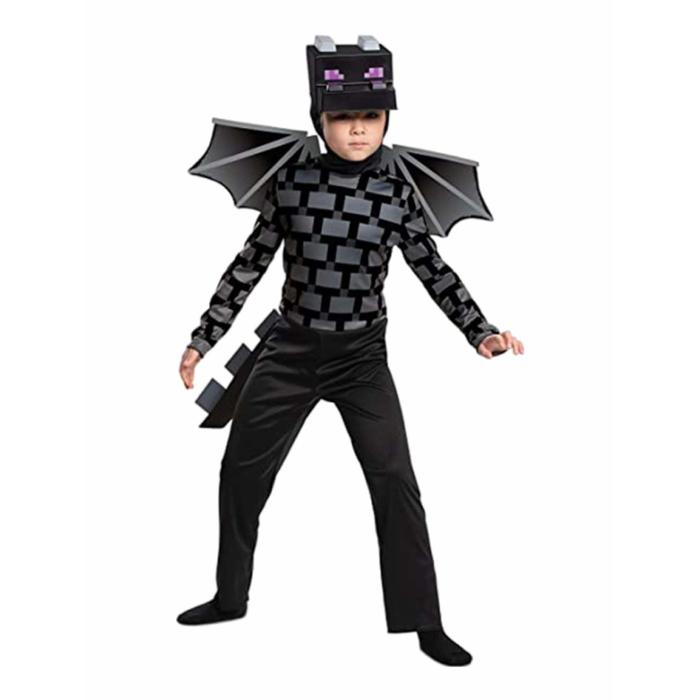 Game Party Cosplay Boy Ender Dragon Costume For Boy
