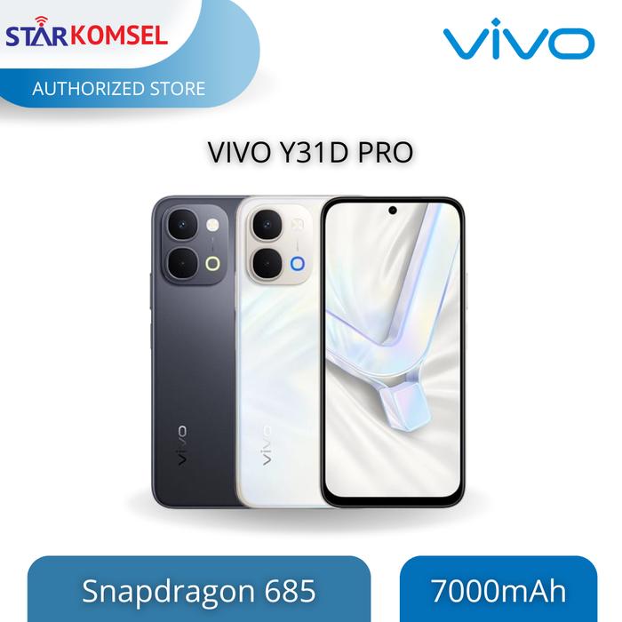 HP VIVO Y31D PRO 6/128 | 8/128 | 8/256 GARANSI RESMI VIVO EXTENDED RAM 8GB
