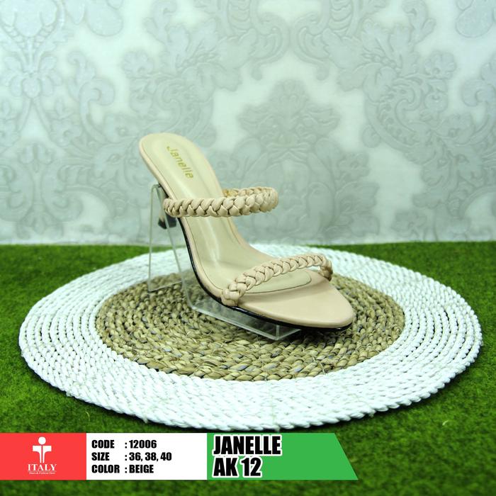 Janelle AK 12 || sandal heels wanita Sendal