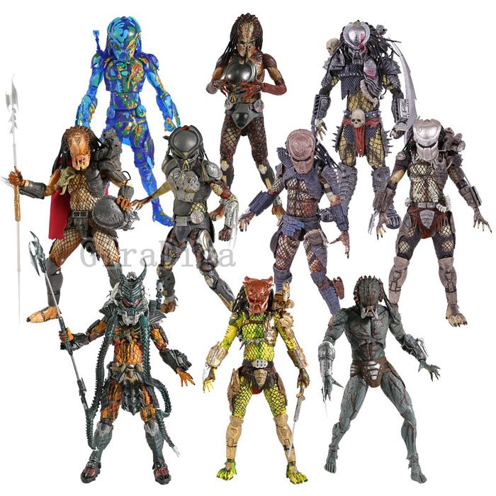NECA PREDATOR Concrete Jungle Jungle Hunter Fugitive Predator Clan