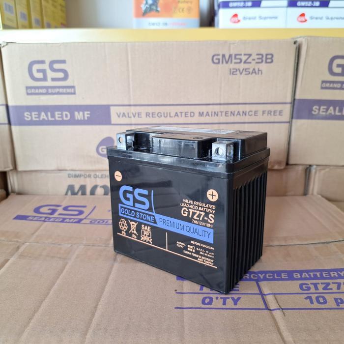 Aki Motor Vario 125 / 150 New/Old, Pcx 150, Cb 150R, Cbr 150,Sonic 150,Gtr 150 Gs Gtz7S Accu Kering