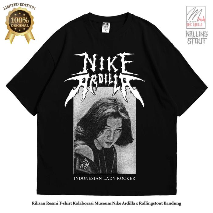 [HOT] Rollingstout x Museum Nike Ardilla - T-shirt Nike Ardilla Lady Rocker