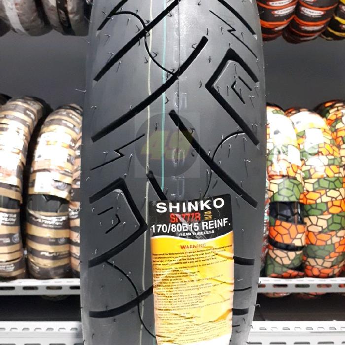 Ban SHINKO SR777 Cruiser WW 170.80 15 Rear For Ring 15 HD MOGE dan Motor Custom Motorcycle