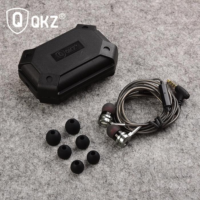 Qkz Bass Metal Earphone With Mic - Qkz-Dm9
