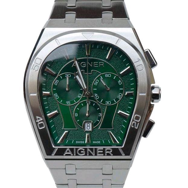 jam tangan pria aigner lugo arwg12100301 original garansi resmi Watches Kaca Hijau