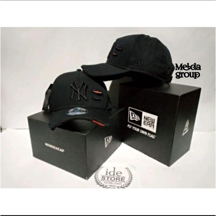 Topi Baseball Trendy Kekinian Model Sobek Sobek Topi Import Premium Unisex