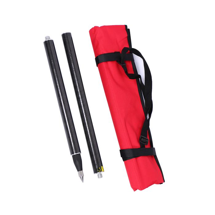 2meter Carbon Fiber Measuring Rod GPS RTK Measuring Rod 4 Rods 32mm