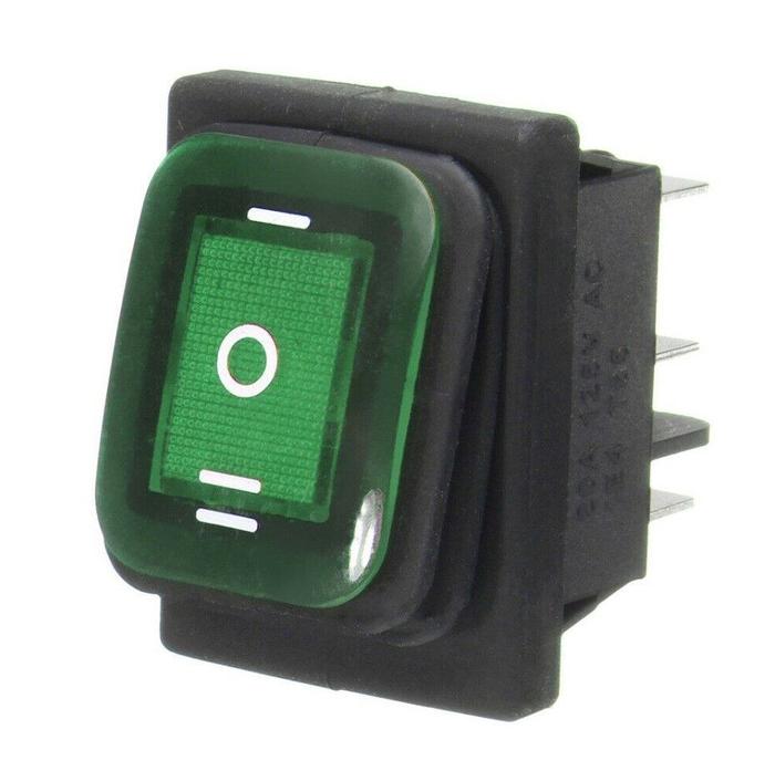 On-Off-On 6Pin Lampu LED Kapal Mobil Saklar Rocker Sakelar Pengganti