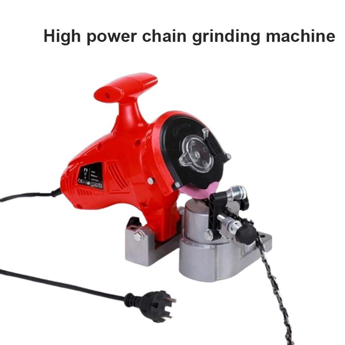 250W Electric Chainsaw Grinder Chain Sharpener Tools Bench Grinding Machine Household Wheel Sander 1