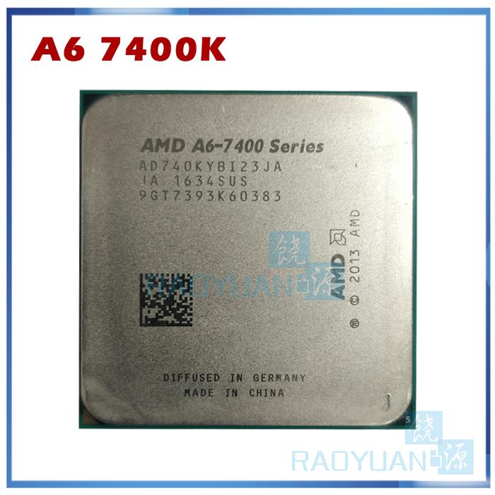 AMD A6-Series A6-7400K A6 7400 A6 7400K ثنايي النواة 3.5G 65W