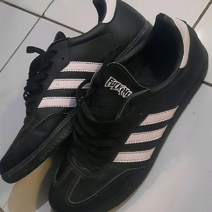 Sepatu Adidas X Fucking Awesome Black White
