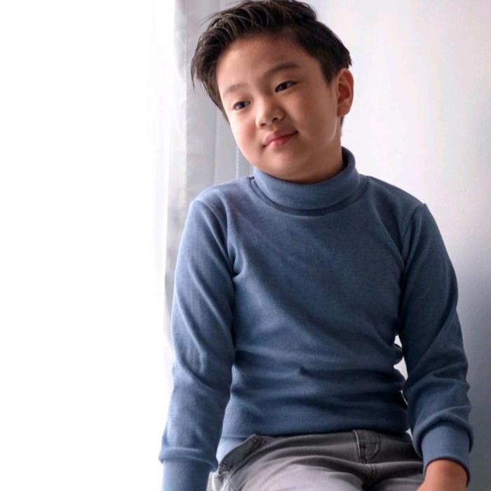 USEM.CO l 4 - 12 Tahun Turtleneck Anak Model Korean Style l Turtleneck Anak Umur 4-12 Tahun l Baju R