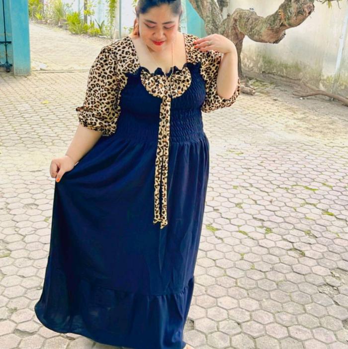 long dres semok kombinasi by andrea