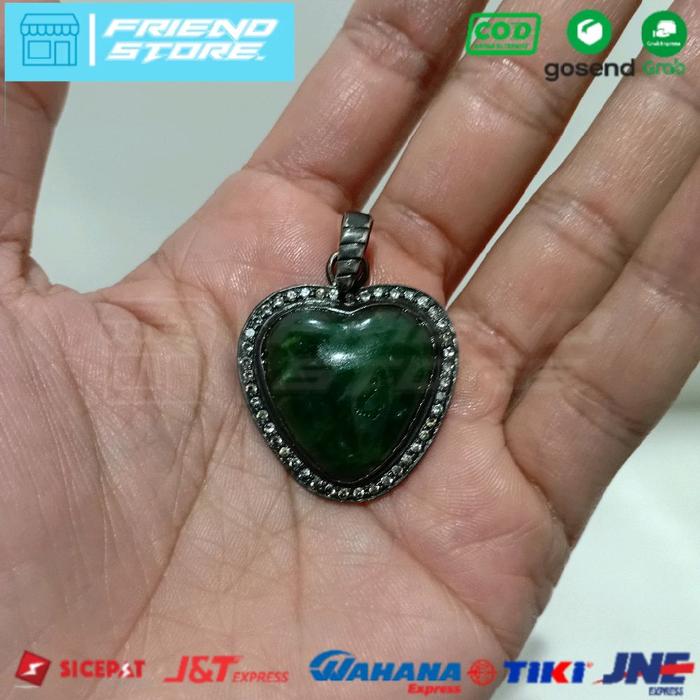 Liontin Perak Batu Bacan (Second)