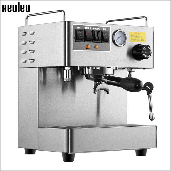 Mesin Espresso Komersial Xeoleo Pembuat Kopi Espresso Otomatis Mesin