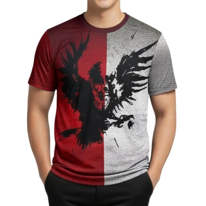 Kaos Fullprint Lengan Pendek – Garuda Merah Putih