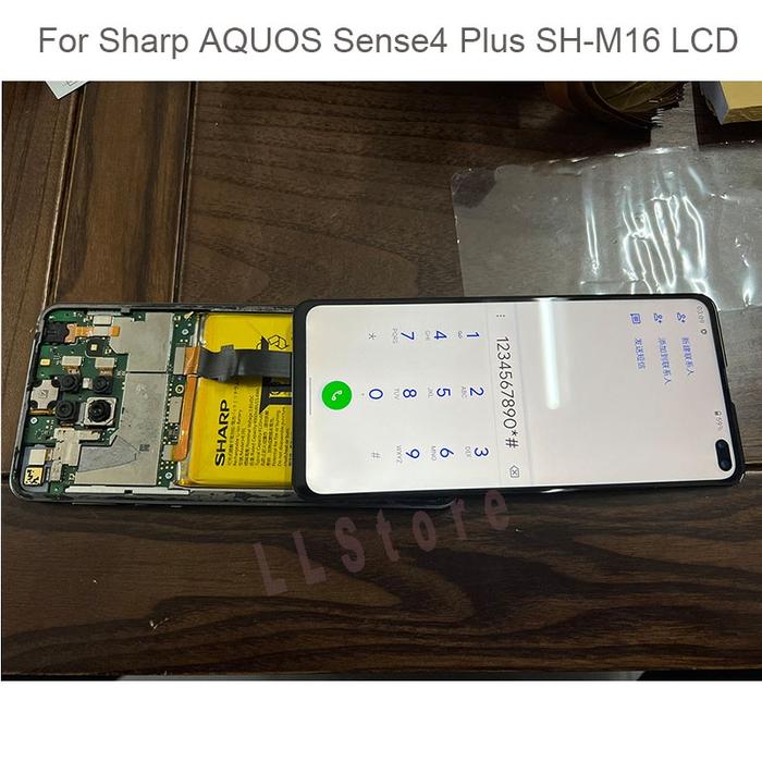 Untuk Sharp AQUOS Sense4 Plus SH-M16 LCD Display Dengan Rakitan