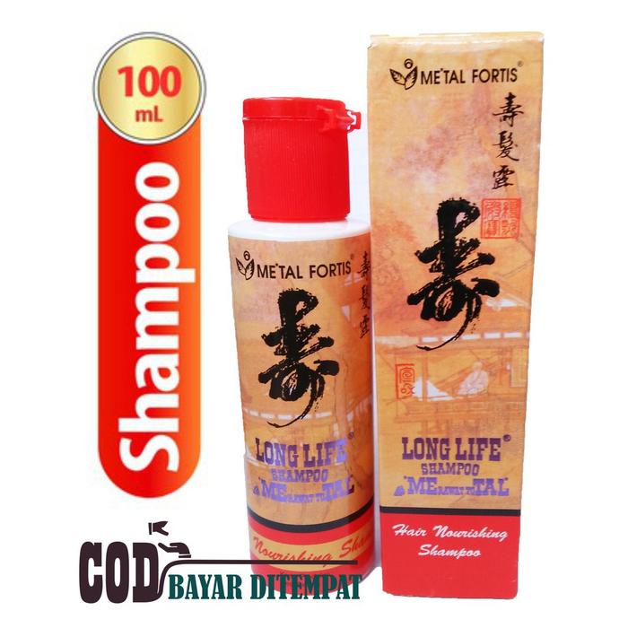 METAL LONG LIFE SHAMPO 100ML ORIGINAL BPOM - METAL SHAMPO BPOM