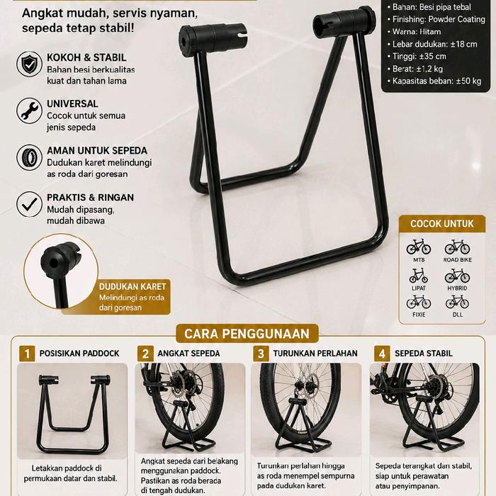 paddock/standar sepeda universal
