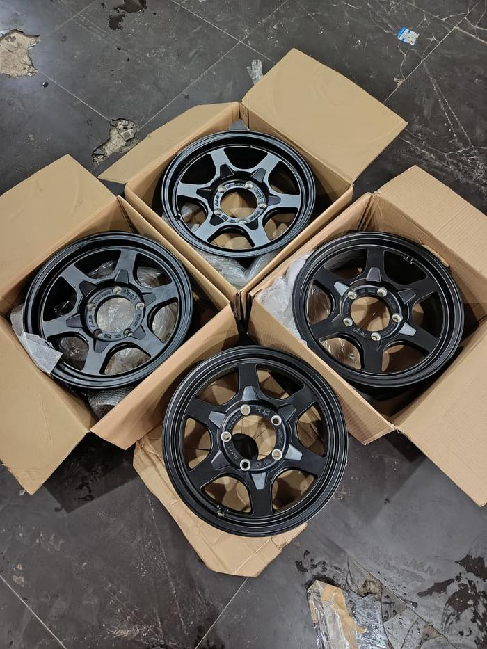 Jual Velg Jimny 3 Pintu Ring 16 HSR STY - Velg katana jimny vitara taft Ring 16 - hsr wheel sunter