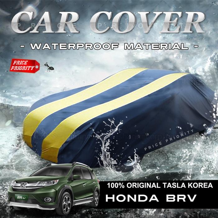 Cover Navy Gold Mobil Honda BRV / Sarung Mobil Honda BRV / Penutup Mobil Honda BRV