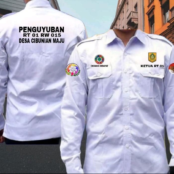 kemeja ketua RT baju ketua RT seragam ketua RT Pdh ketua RT Pdl ketua RT kemeja kerja ketua RT baju 