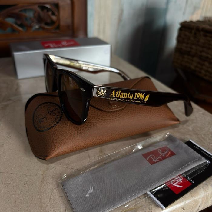 Kacamata rayban Wayfarer Olympic series usa sz 50
