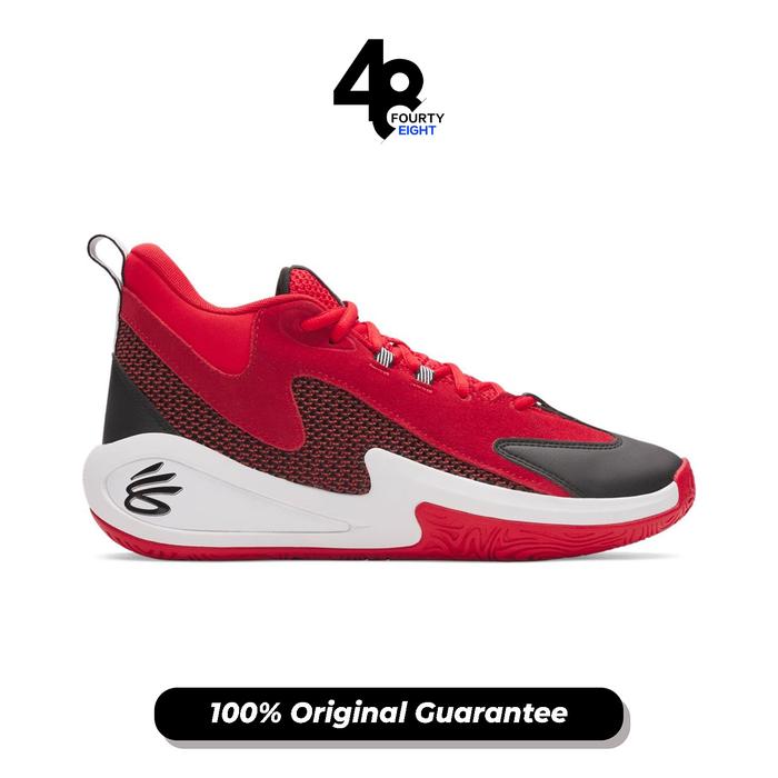 Sepatu Basket Pria Under Armour Curry 3Z 25 SDE Red (6000750-600) Original
