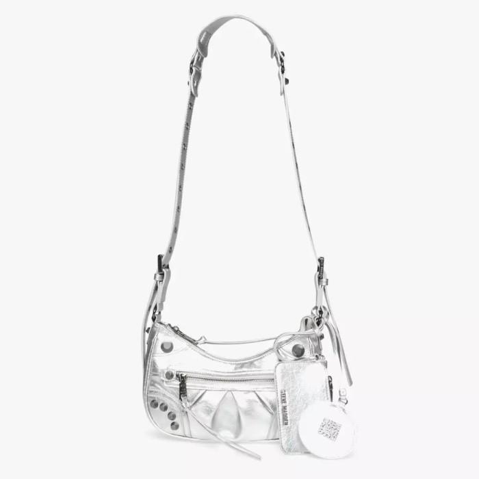 Steve Madden BGLOWING Women's Crossbody Tas Selempang Wanita - Pink - Silver