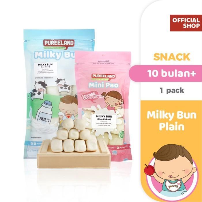 Pureeland Baby Milky Bun / MPASI Bayi Organik / Makanan Bayi