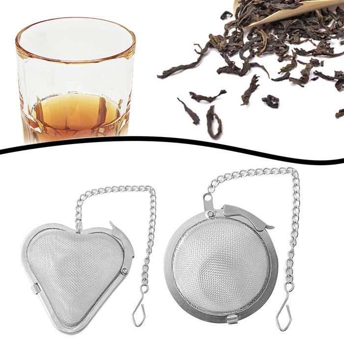 Stainless Steel Tea Strainer Locking Tea Infuser Filter Mesh Tea Ball