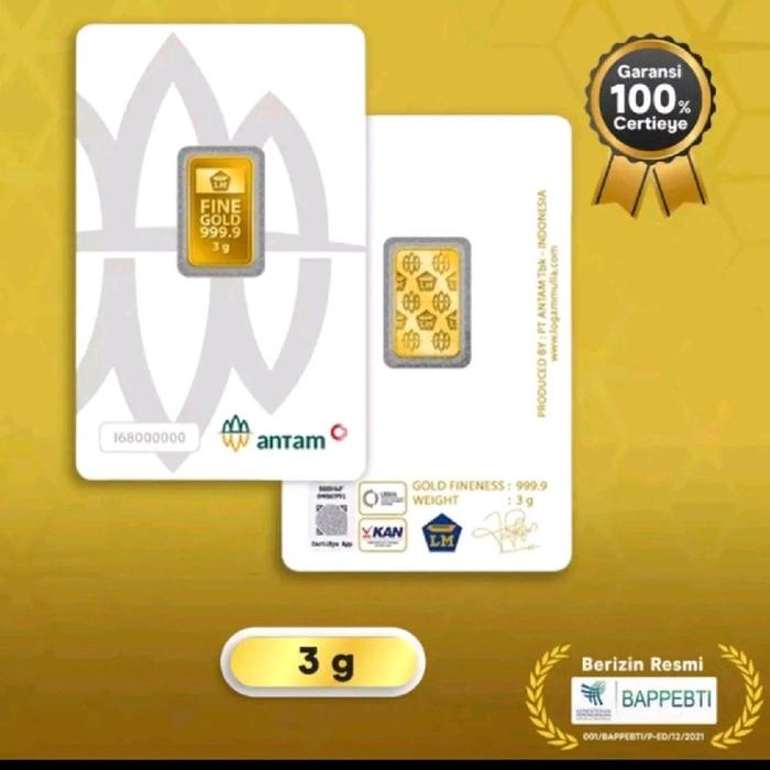 Emas Antam 5gr certieye 2023