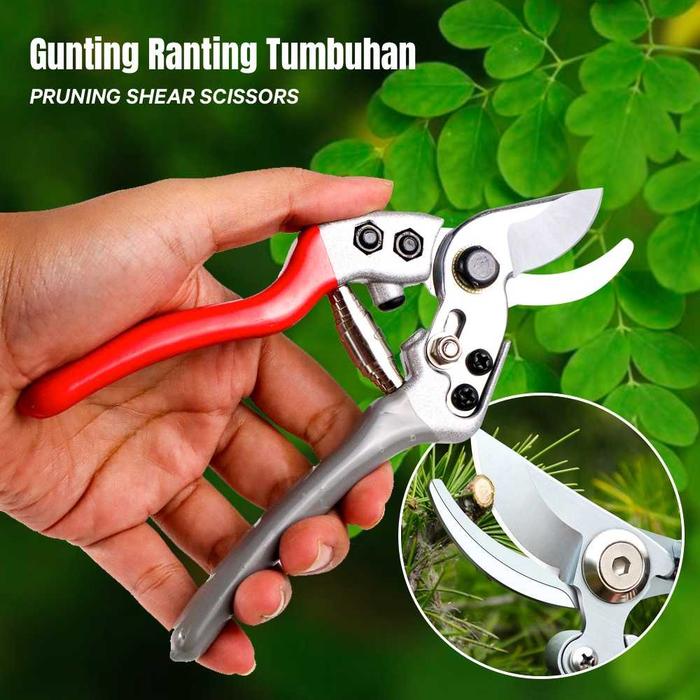 AIRAJ Gunting Tanaman & Ranting Garden Pruning Shear Scissors - 1026 Gunting ini digunakan untuk men