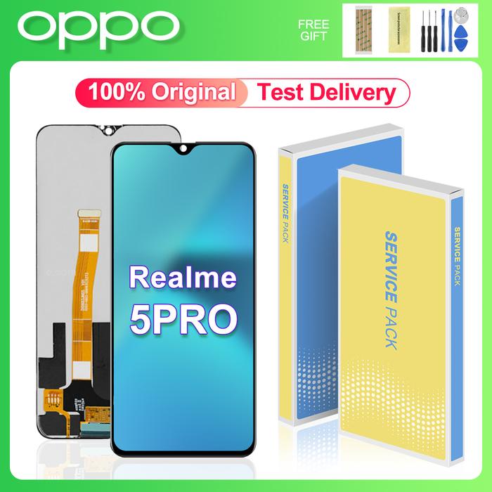 Realme 5 Pro 6.3” For OPPO Realme 5 Pro LCD Display Touch Panel
