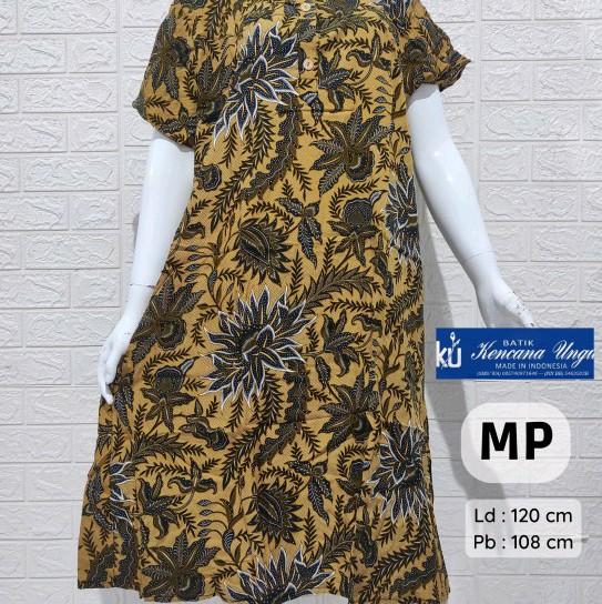 daster 54 pendek kencana ungu label biru