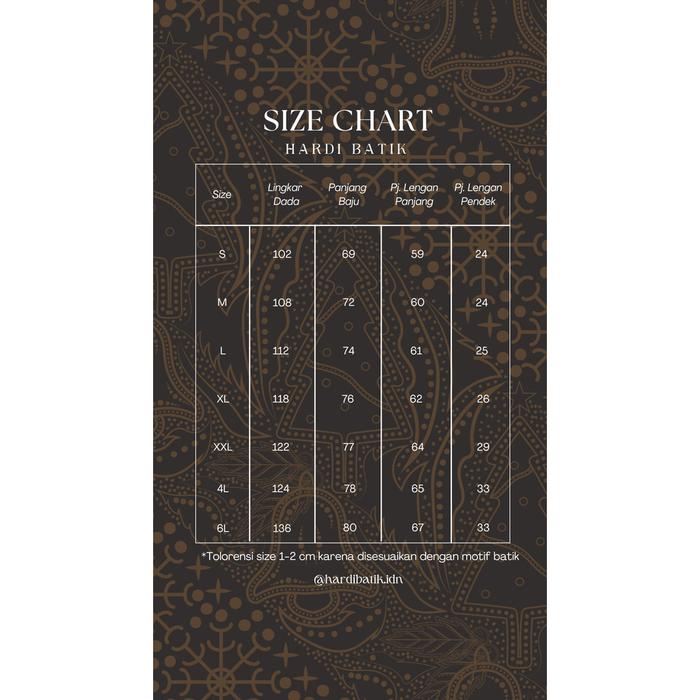 【NEW】 HARDI BATIK - WIRAWAN KEMEJA BATIK PRIA LENGAN PANJANG