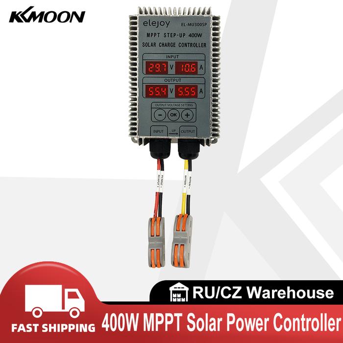400W Step-up MPPT Real-time Tracking Solar Power Supply Battery