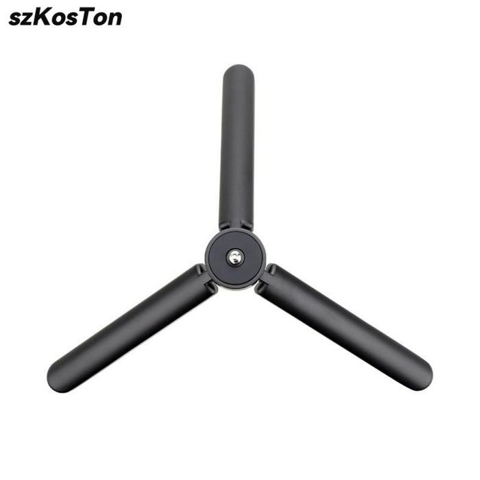 Metal Mini Table Tripod Stand Desk Tripod With 1/4'' Screw for GoPro Insta360 DJI Camera Video Vlog 