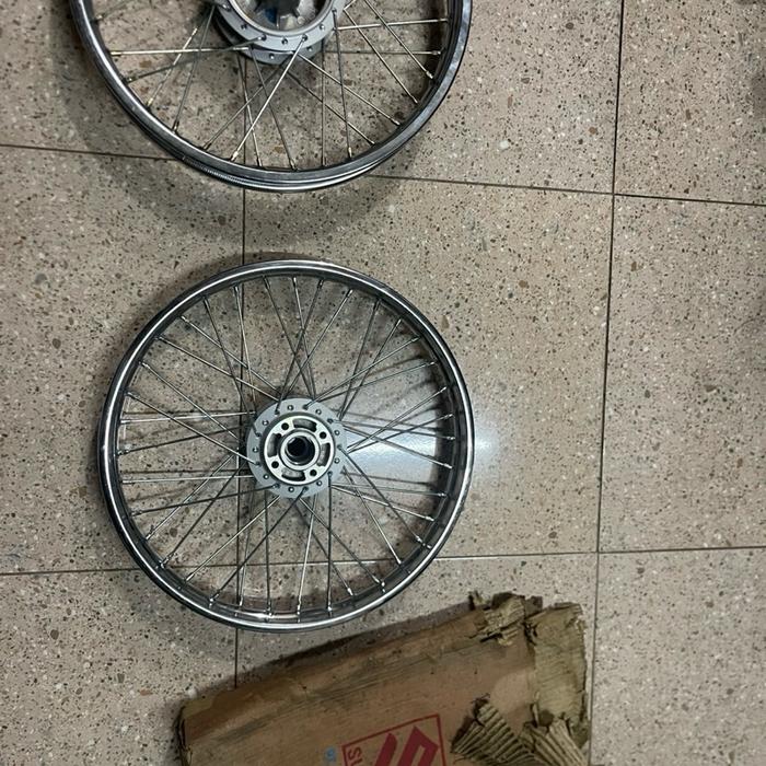 Velg Belakang Assy Suzuki Satria Lumba Shogun 110 Original NOS