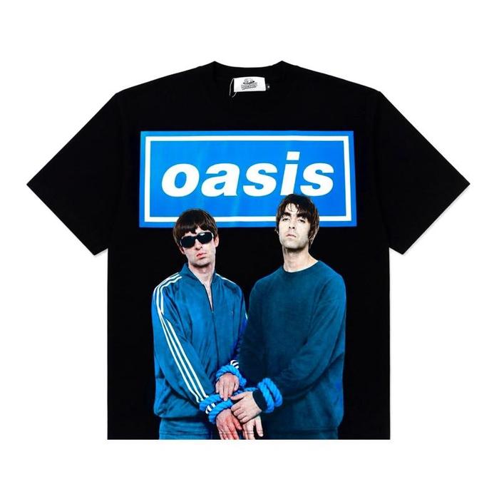 [COD] T-Shirt OASIS Liam Gallagher - Oversized Cotton 16S - OASIS Liam Gallagher White, XL (BB 95-13