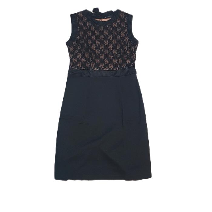 Dress Zara Basic Hitam Wanita PL