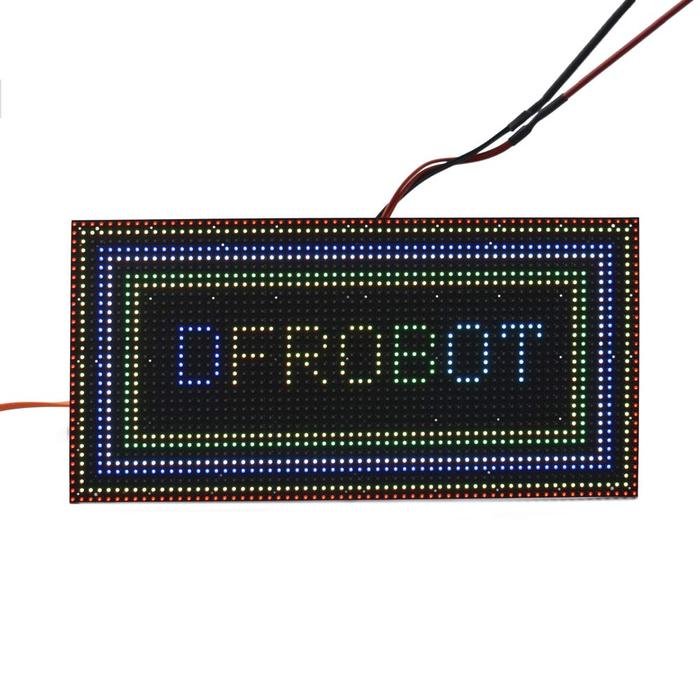 64x32 Flexible RGB LED Matrix-4mm Pitch Flexible RGB Dot Screen - P4