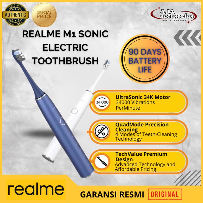Realme M1 Sonic Electric Toothbrush - Sikat Gigi Elektrik