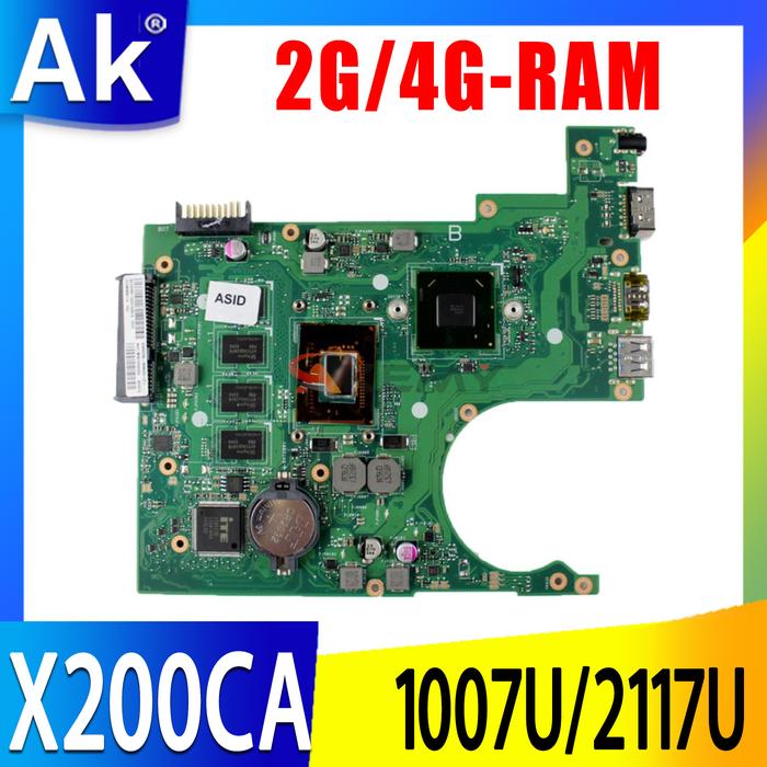 Papan Utama Notebook X200C untuk Motherboard Laptop ASUS Vivobook