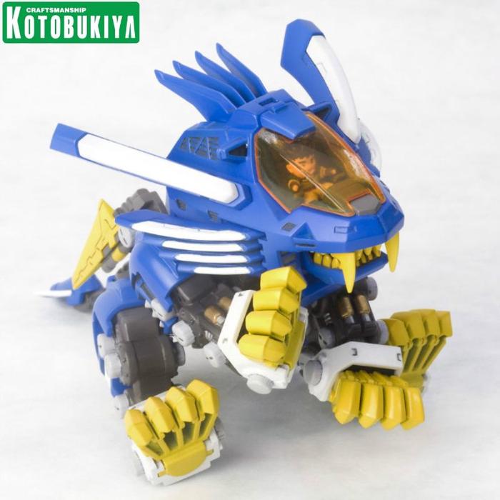 Kotobukiya KP171 Zoids D-STYLE-08 ZOIDS BLADE LIGER Q Version Action Figures Assembled Models Childr