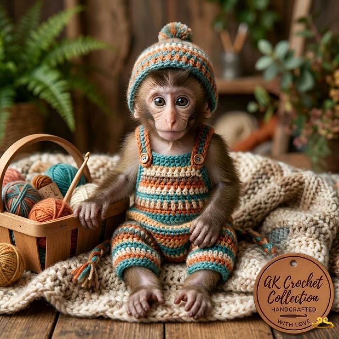 Beanie Set jumswit/baju baby monpai dan beruk