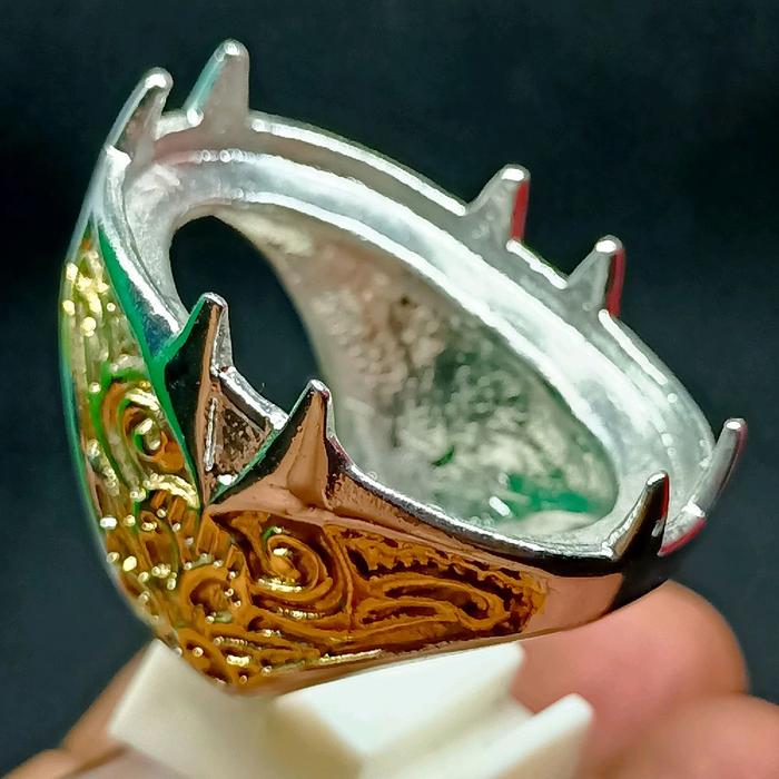 Cincin , Ring , Emban , Batu Akik , Titanium , Jumbo , 33 x 24