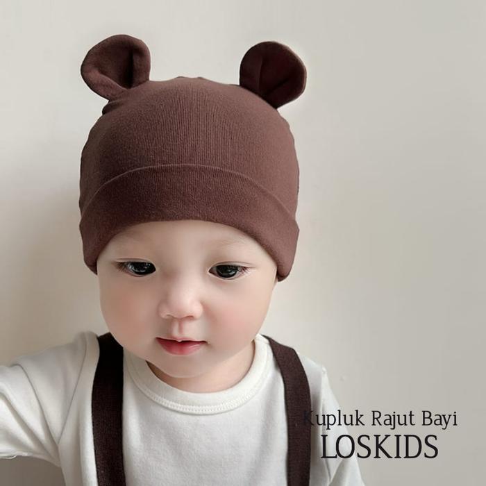 Topi bayi musim semi dan musim gugur topi janin tipis bayi baru lahir topi bayi laki-laki dan peremp